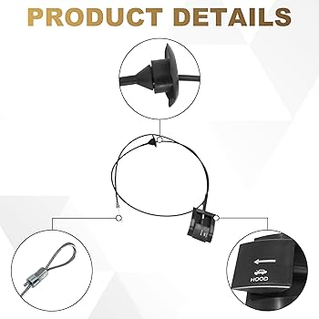 Amazon.com: PartsFlow Hood Release Cable For 1987 1988 1989